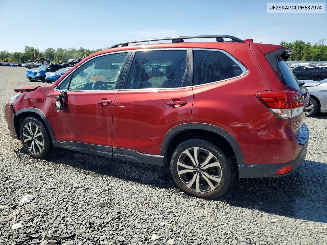 2023 Subaru Forester Limited VIN: JF2SKAPC0PH537974 Lot: 60963306
