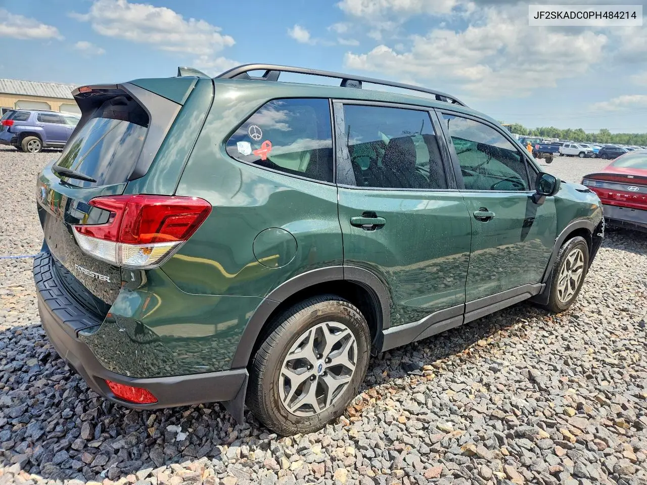 2023 Subaru Forester Premium VIN: JF2SKADC0PH484214 Lot: 62059696