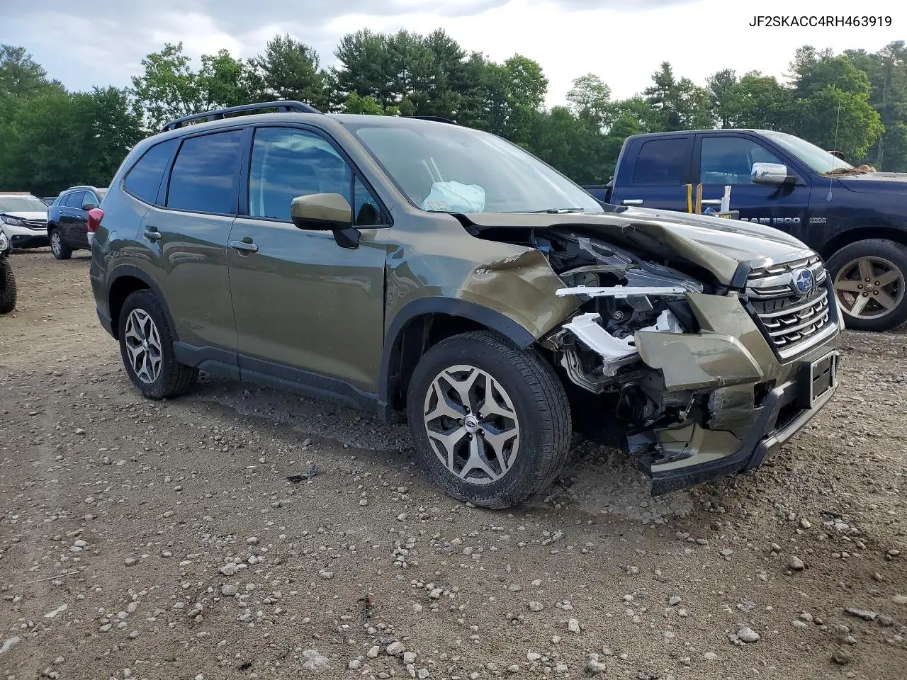 2024 Subaru Forester Premium VIN: JF2SKACC4RH463919 Lot: 57034316