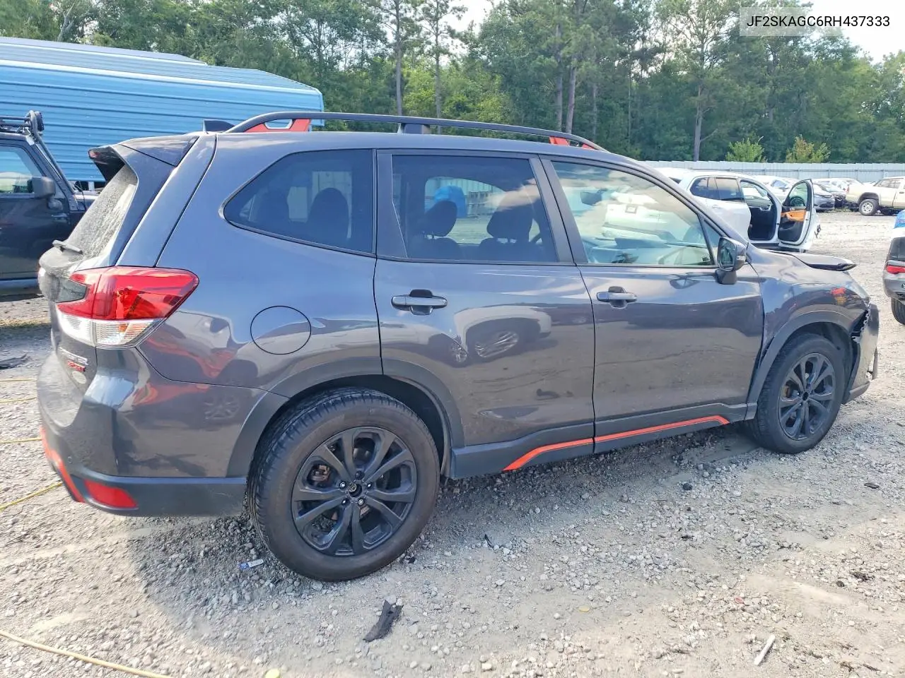 2024 Subaru Forester Sport VIN: JF2SKAGC6RH437333 Lot: 60394686
