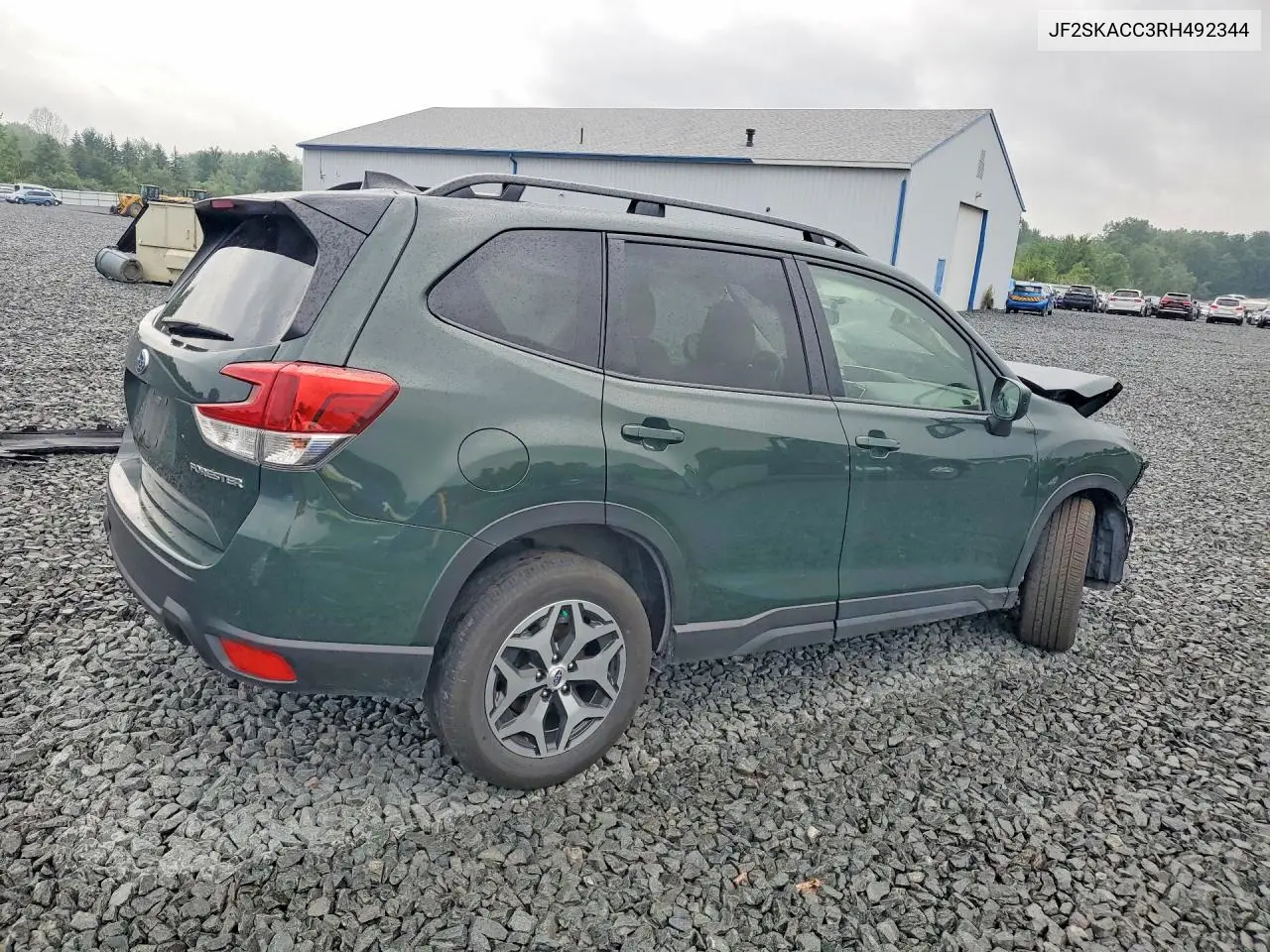 2024 Subaru Forester Premium VIN: JF2SKACC3RH492344 Lot: 62091086