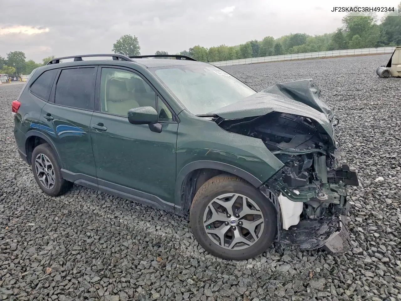 2024 Subaru Forester Premium VIN: JF2SKACC3RH492344 Lot: 62091086