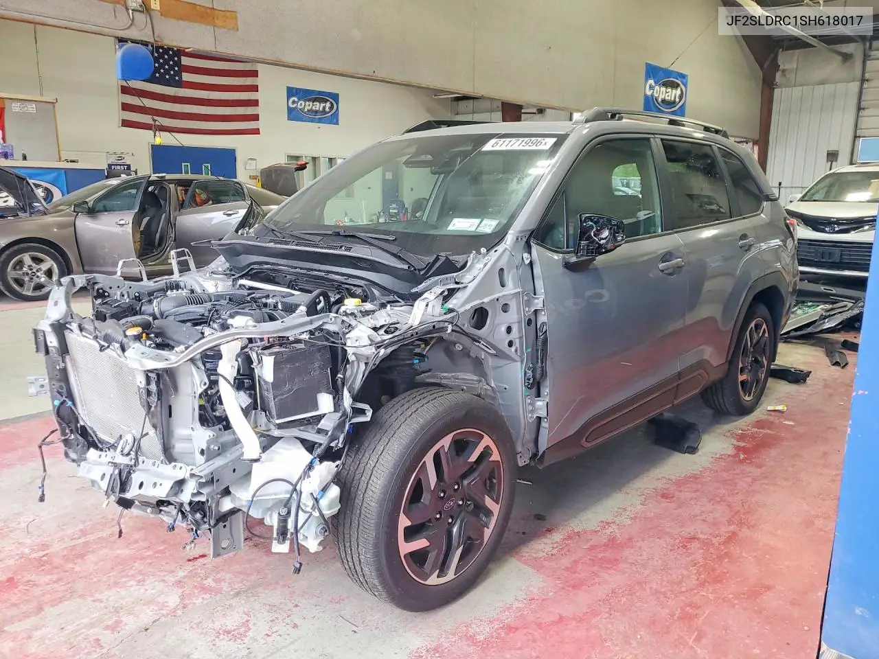 2025 Subaru Forester Limited VIN: JF2SLDRC1SH618017 Lot: 61171996