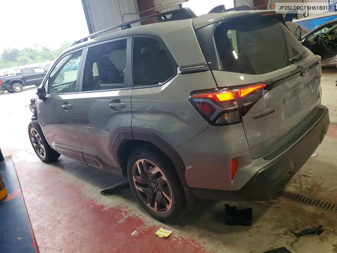 2025 Subaru Forester Limited VIN: JF2SLDRC1SH618017 Lot: 61171996
