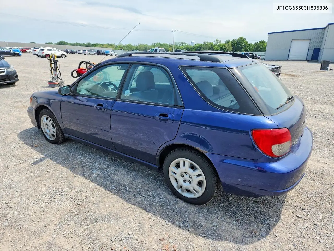 2003 Subaru Impreza Ts VIN: JF1GG65503H805896 Lot: 60229416