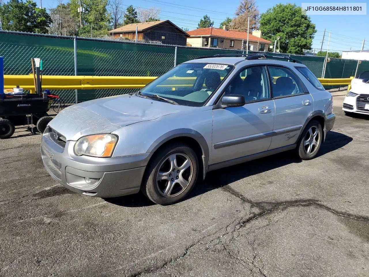 2004 Subaru Impreza Outback Sport VIN: JF1GG68584H811801 Lot: 55202676