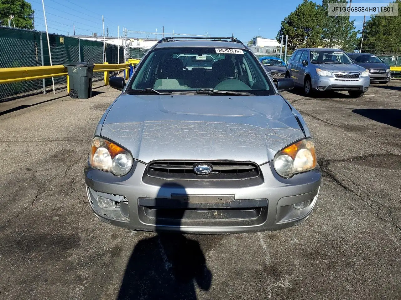 2004 Subaru Impreza Outback Sport VIN: JF1GG68584H811801 Lot: 55202676