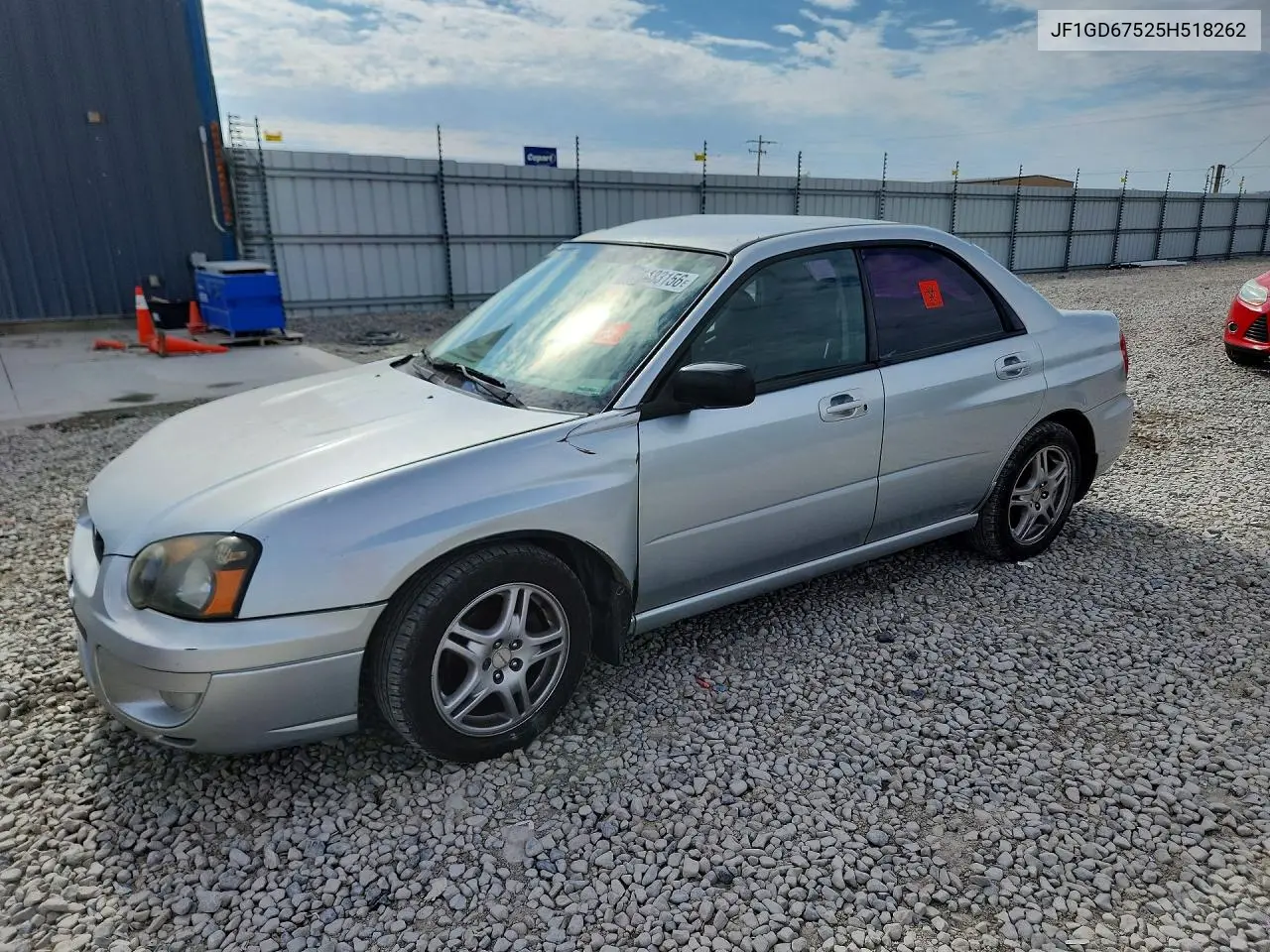 2005 Subaru Impreza Rs VIN: JF1GD67525H518262 Lot: 61433156