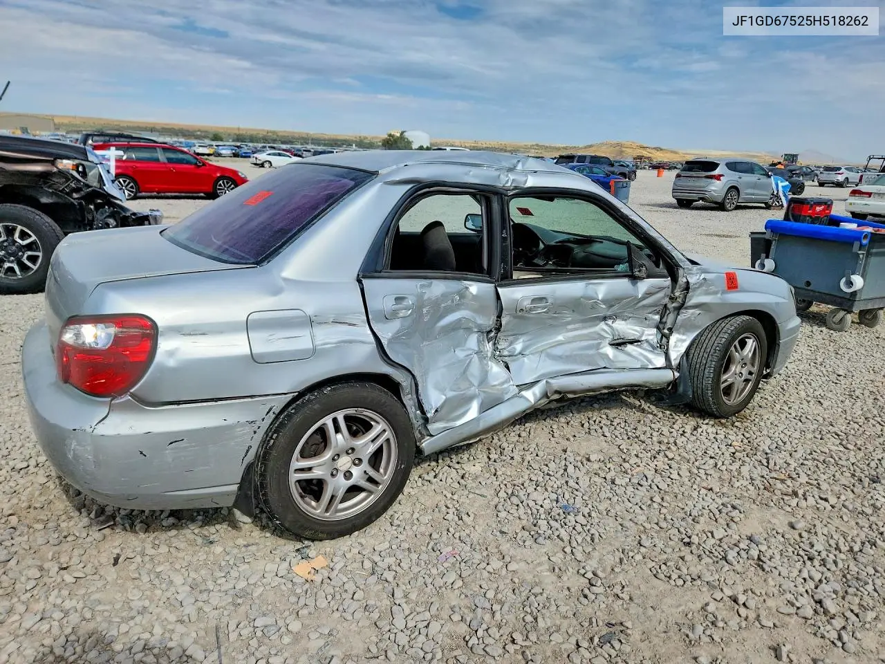 2005 Subaru Impreza Rs VIN: JF1GD67525H518262 Lot: 61433156