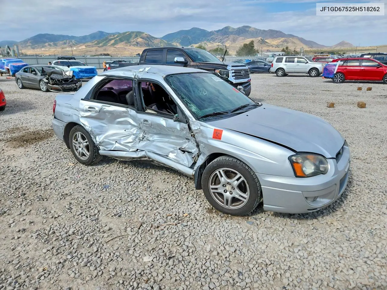 2005 Subaru Impreza Rs VIN: JF1GD67525H518262 Lot: 61433156