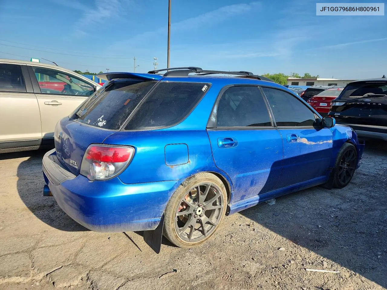 2006 Subaru Impreza Wrx Sport VIN: JF1GG79686H800961 Lot: 61131586
