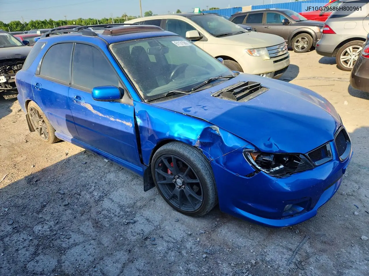 2006 Subaru Impreza Wrx Sport VIN: JF1GG79686H800961 Lot: 61131586