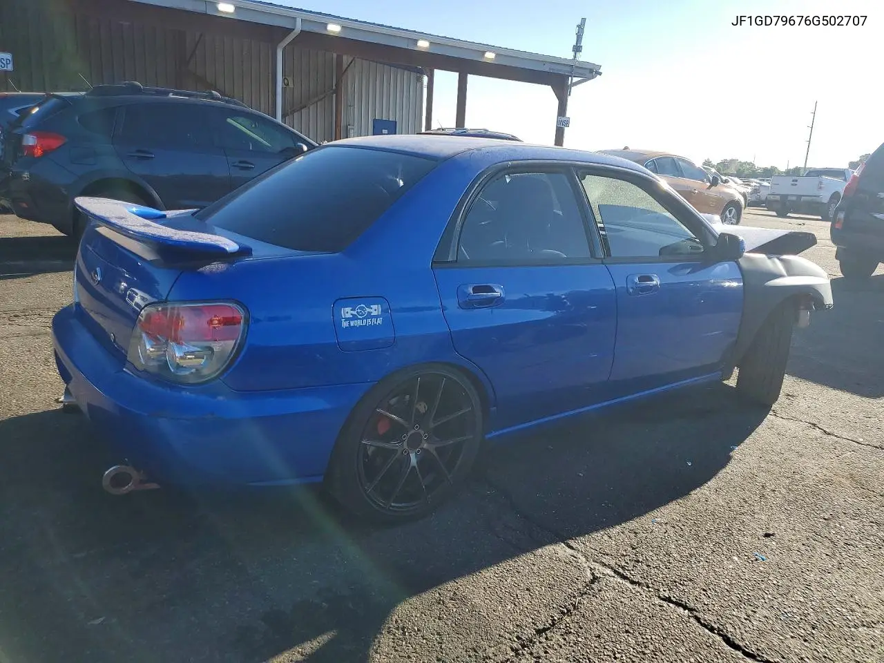 2006 Subaru Impreza Wrx VIN: JF1GD79676G502707 Lot: 61146476