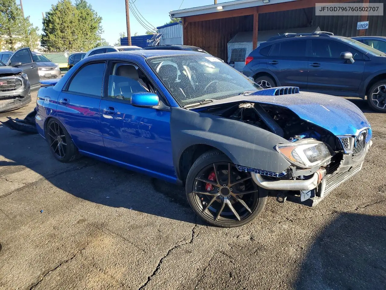 2006 Subaru Impreza Wrx VIN: JF1GD79676G502707 Lot: 61146476
