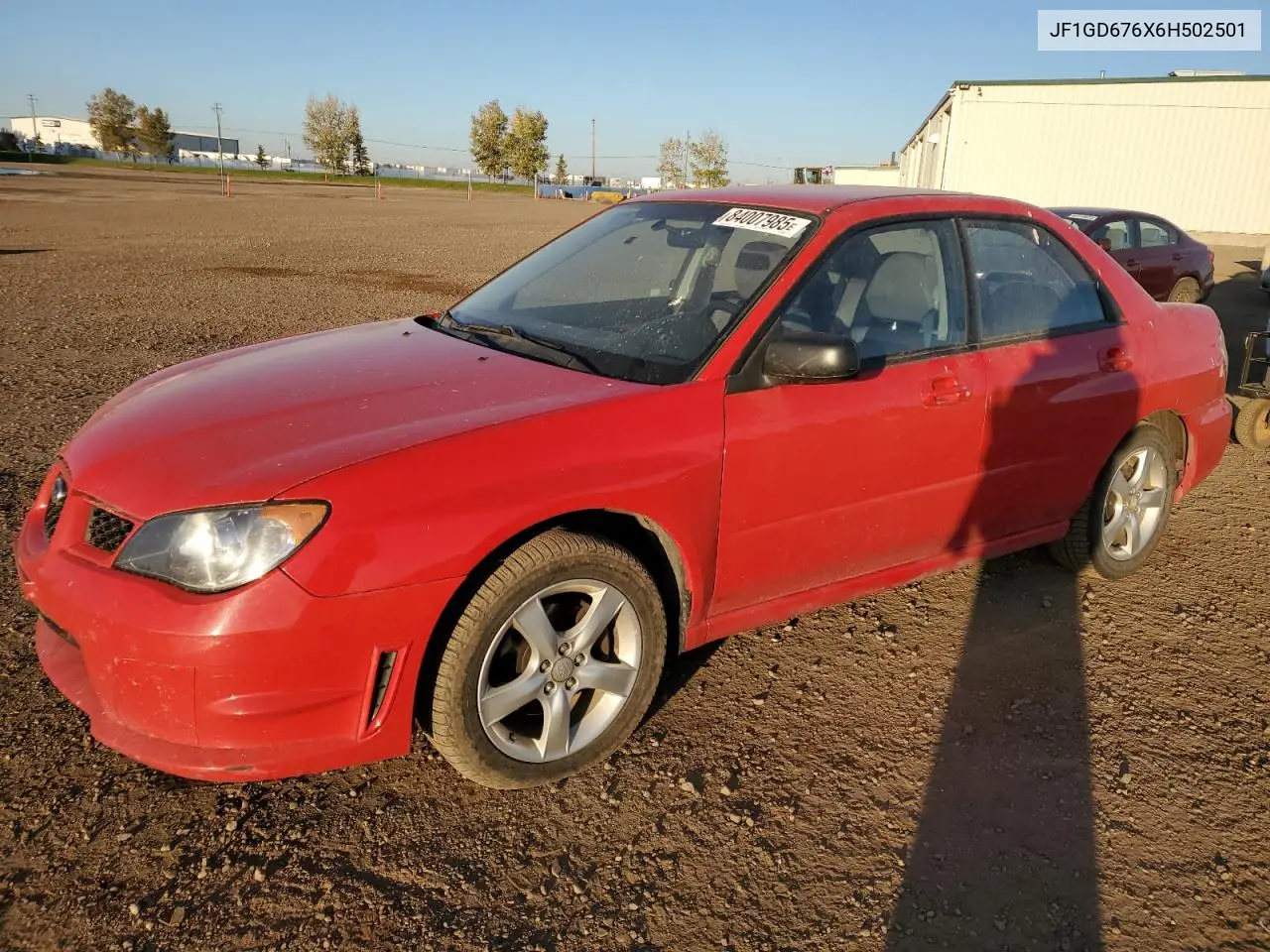 JF1GD676X6H502501 2006 Subaru Impreza 2.5I