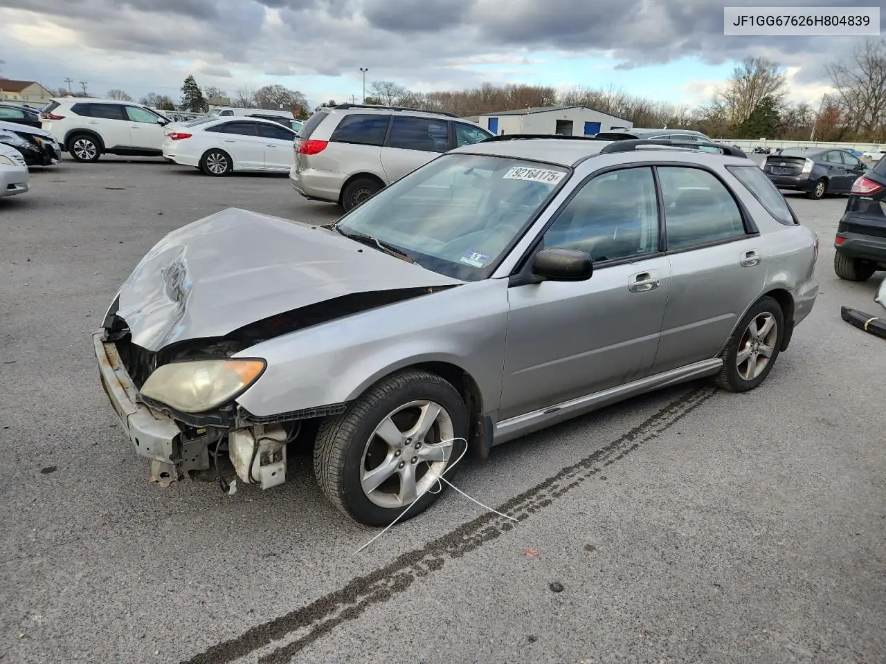 JF1GG67626H804839 2006 Subaru Impreza 2.5I Sports Wagon