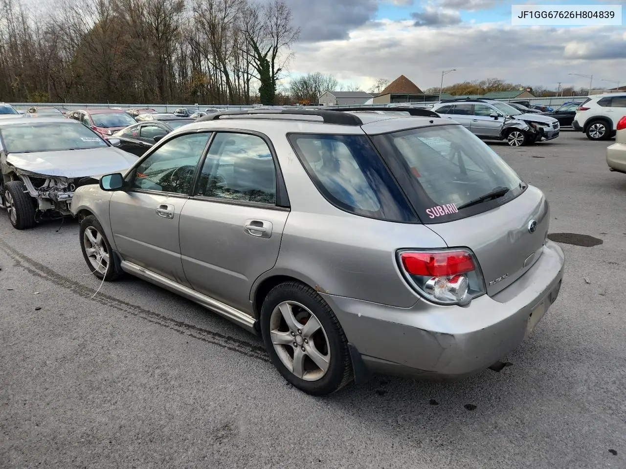 JF1GG67626H804839 2006 Subaru Impreza 2.5I Sports Wagon