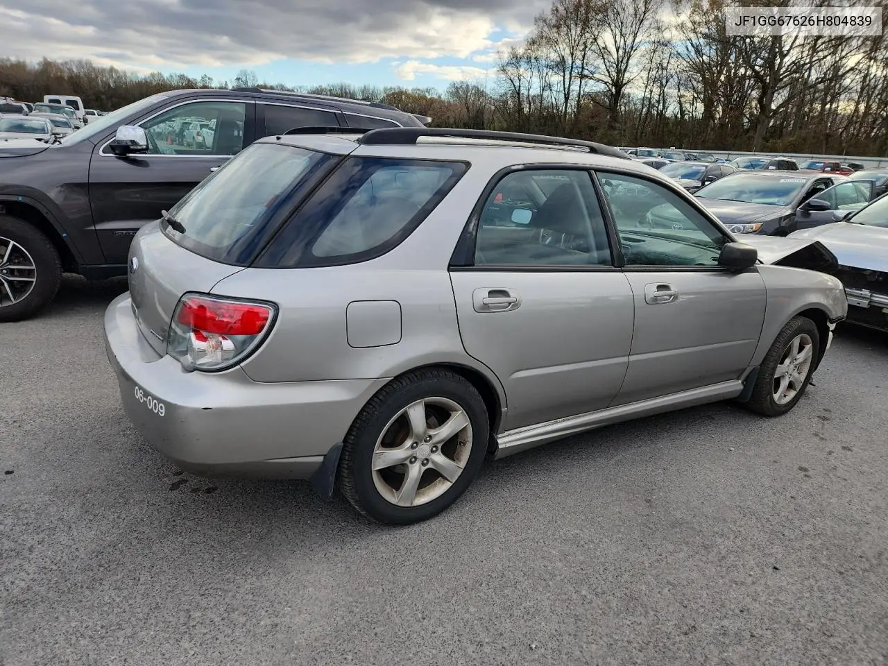 JF1GG67626H804839 2006 Subaru Impreza 2.5I Sports Wagon