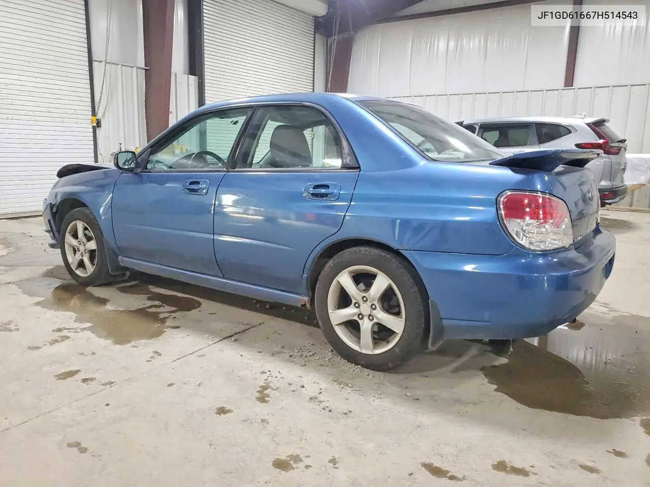 2007 Subaru Impreza 2.5I VIN: JF1GD61667H514543 Lot: 61001376