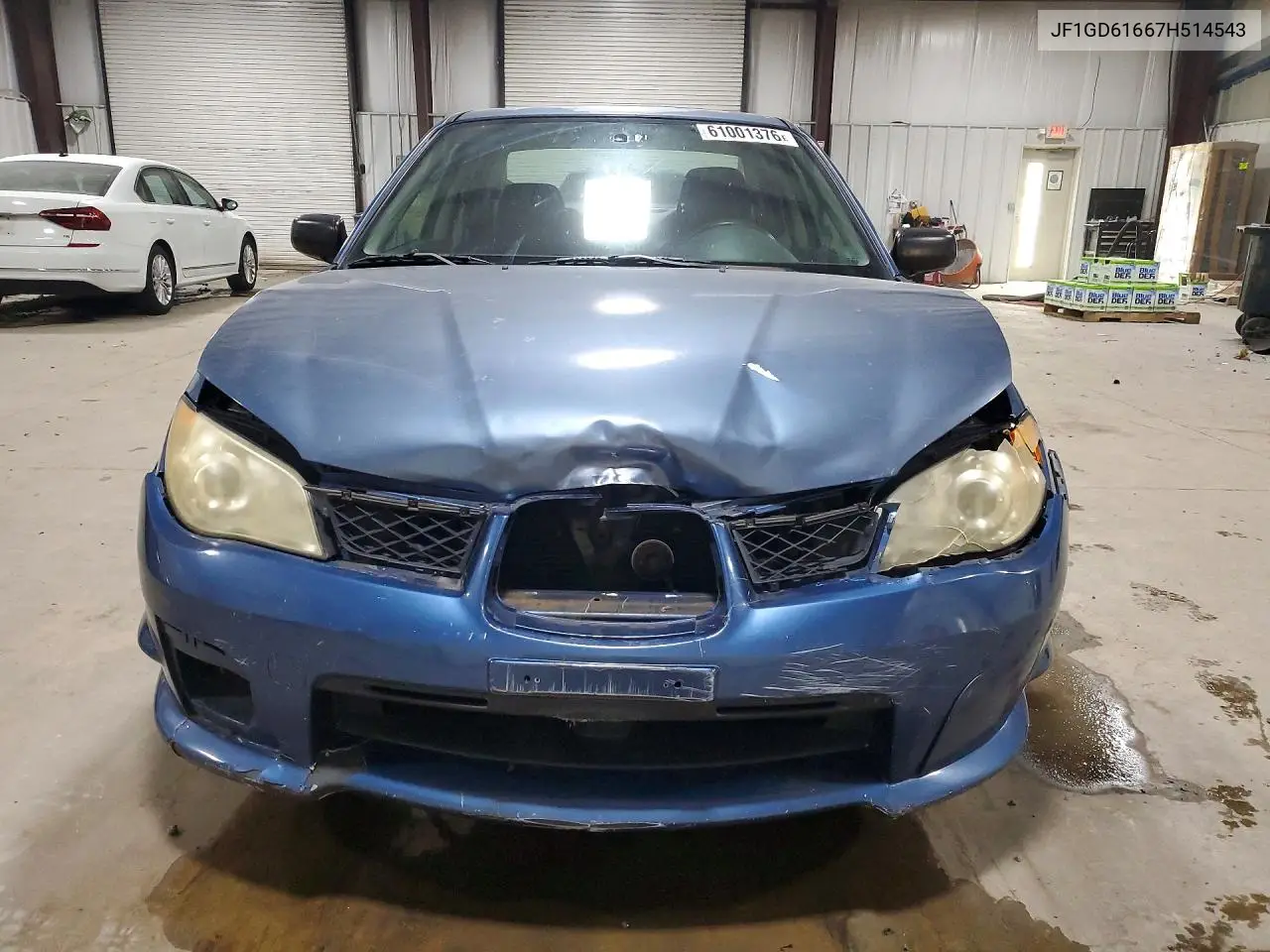 2007 Subaru Impreza 2.5I VIN: JF1GD61667H514543 Lot: 61001376