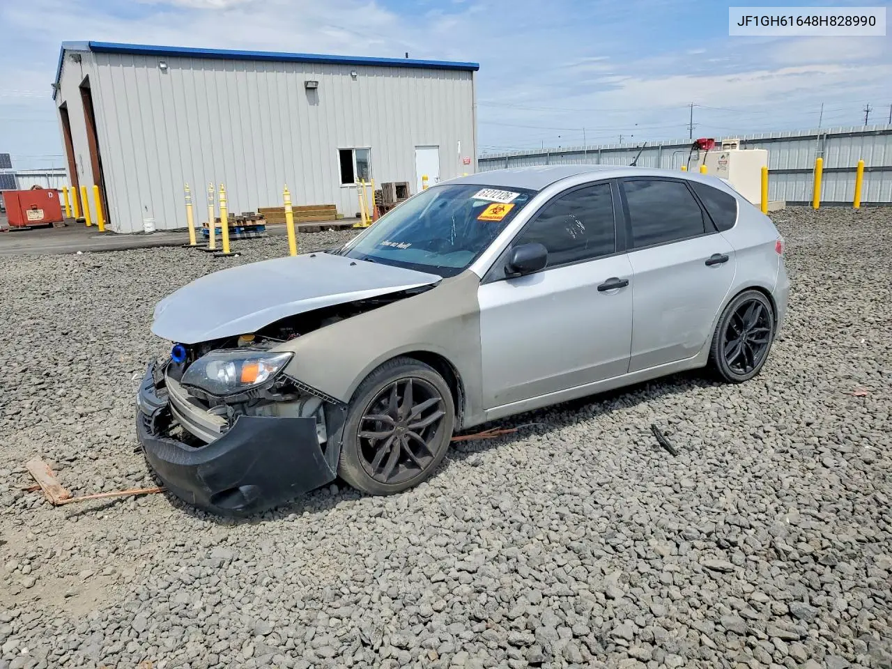 2008 Subaru Impreza 2.5I VIN: JF1GH61648H828990 Lot: 61212126