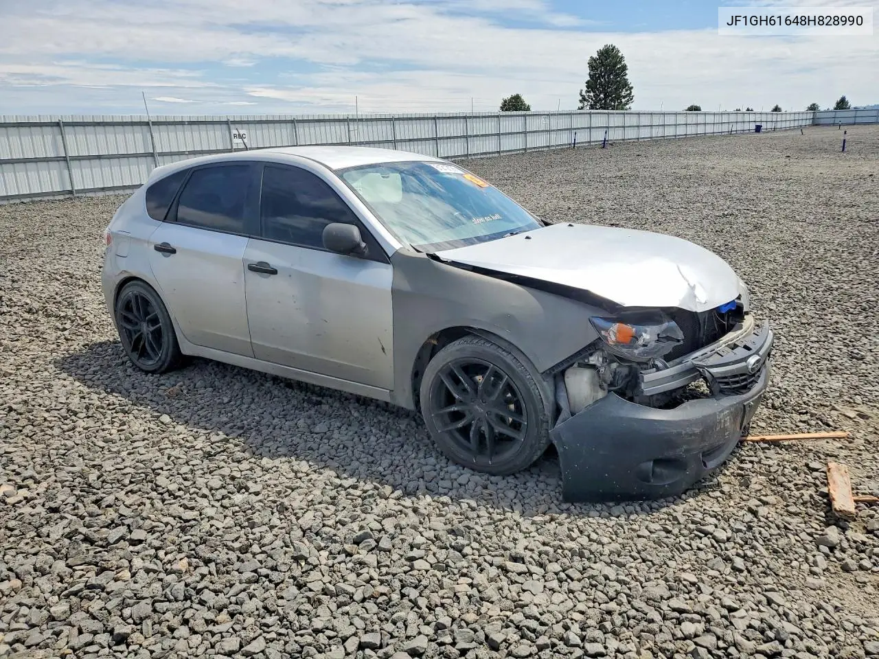 2008 Subaru Impreza 2.5I VIN: JF1GH61648H828990 Lot: 61212126
