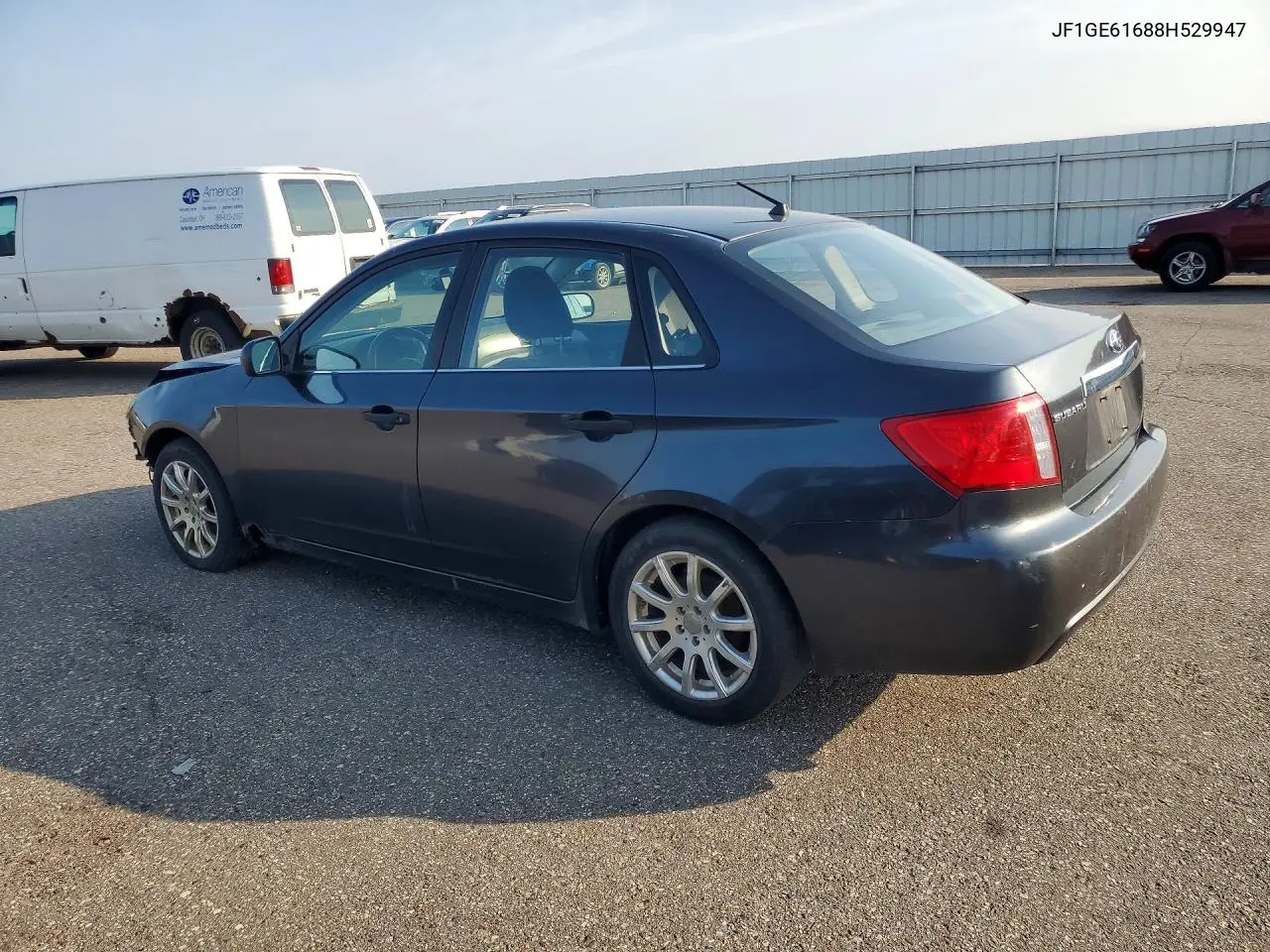 2008 Subaru Impreza 2.5I VIN: JF1GE61688H529947 Lot: 61380986