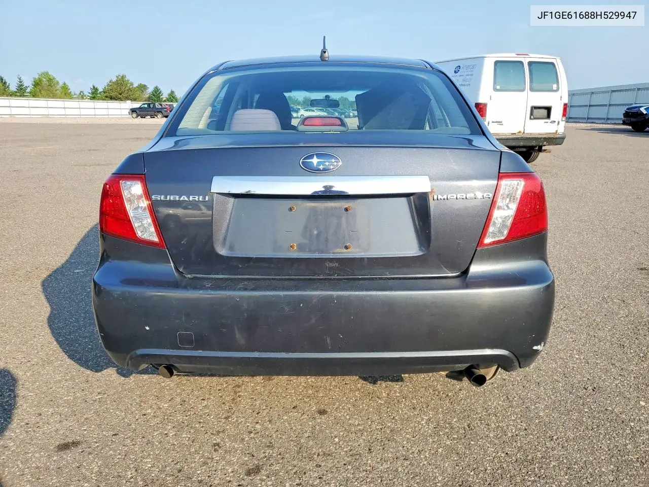 2008 Subaru Impreza 2.5I VIN: JF1GE61688H529947 Lot: 61380986