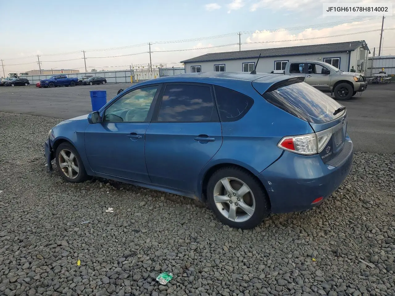 2008 Suba Impreza VIN: JF1GH61678H814002 Lot: 61737876