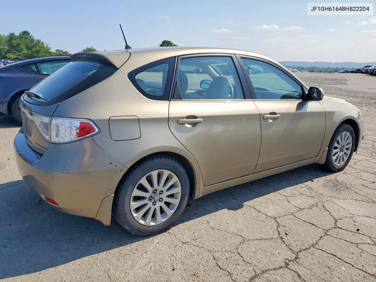 2008 Subaru Impreza 2.5I VIN: JF1GH61648H822204 Lot: 61791936