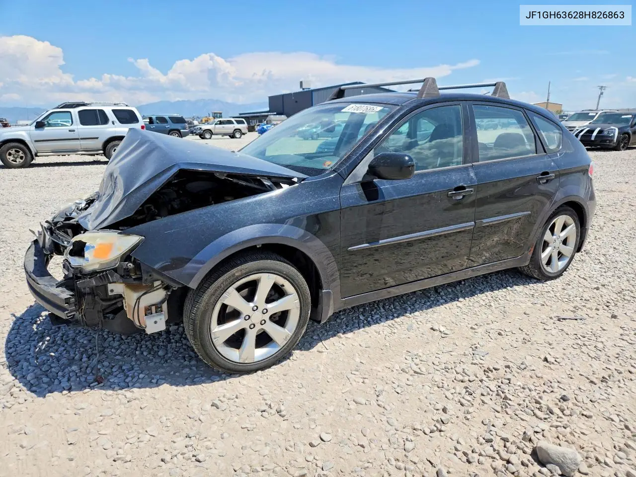 2008 Subaru Impreza Outback Sport VIN: JF1GH63628H826863 Lot: 61807686