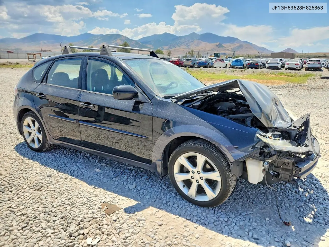 2008 Subaru Impreza Outback Sport VIN: JF1GH63628H826863 Lot: 61807686