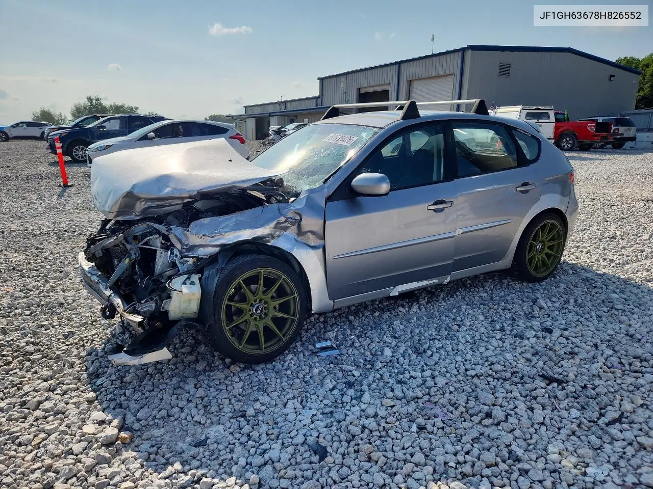 2008 Subaru Impreza Outback Sport VIN: JF1GH63678H826552 Lot: 61930426