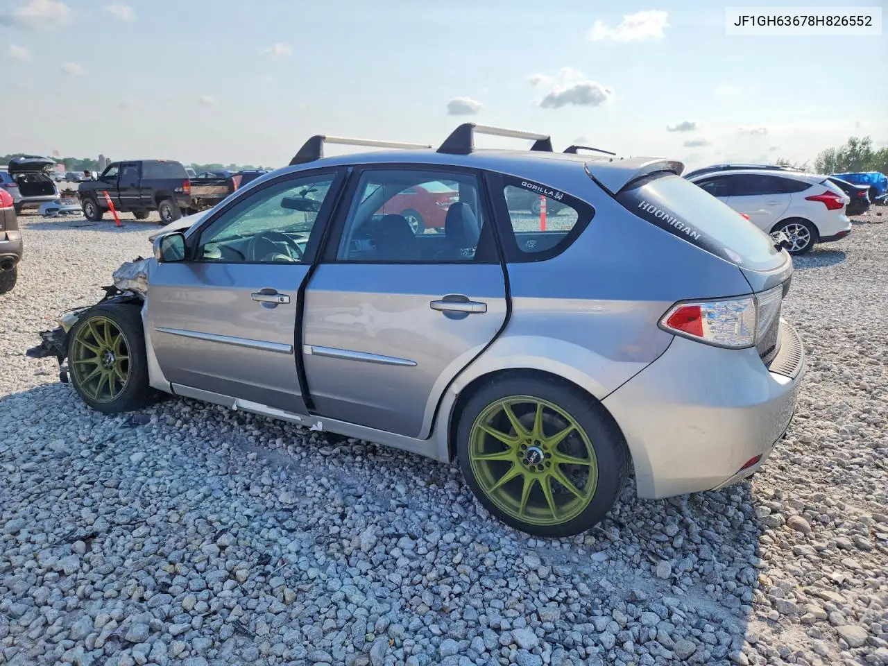 2008 Subaru Impreza Outback Sport VIN: JF1GH63678H826552 Lot: 61930426