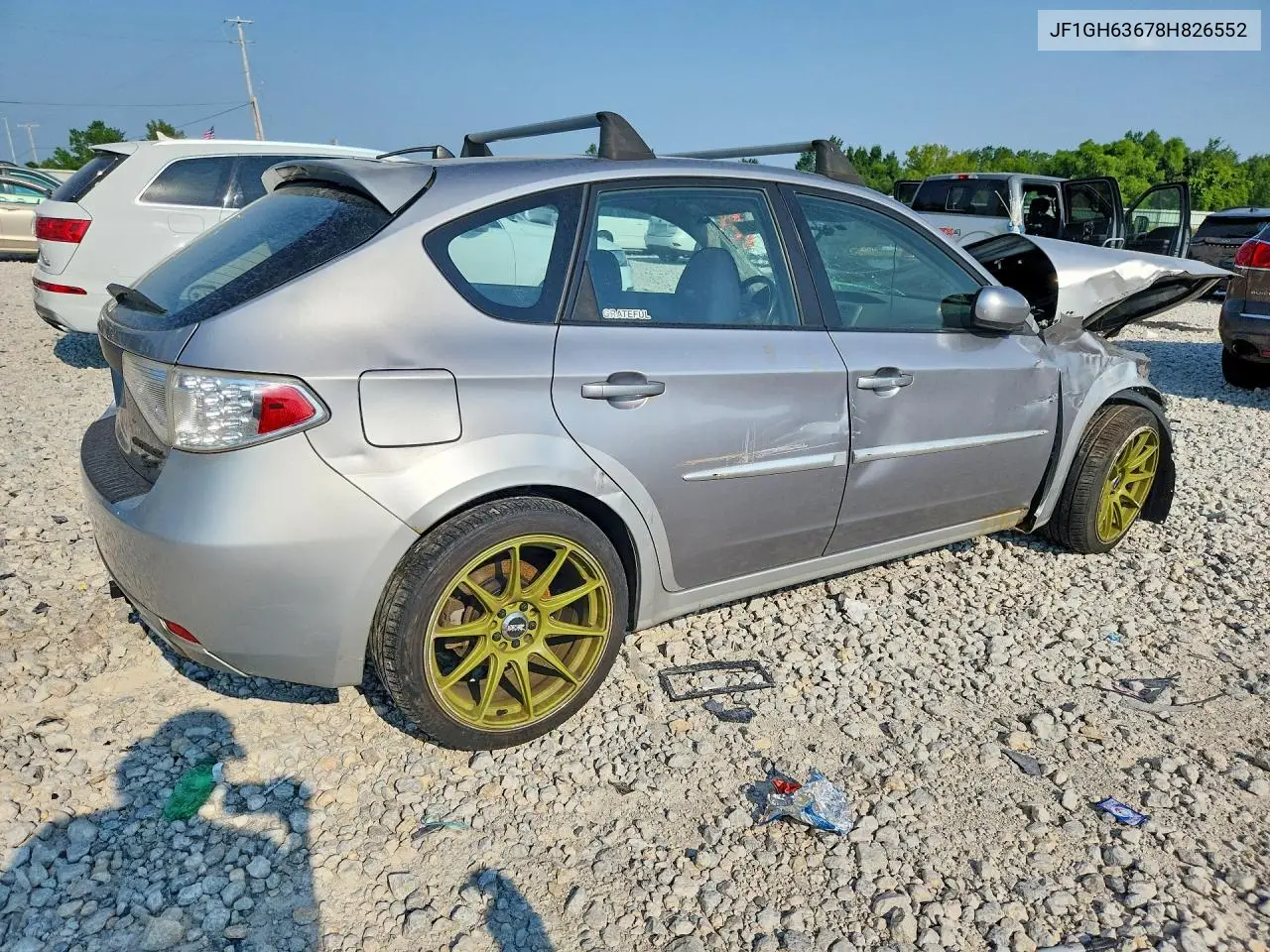 2008 Subaru Impreza Outback Sport VIN: JF1GH63678H826552 Lot: 61930426