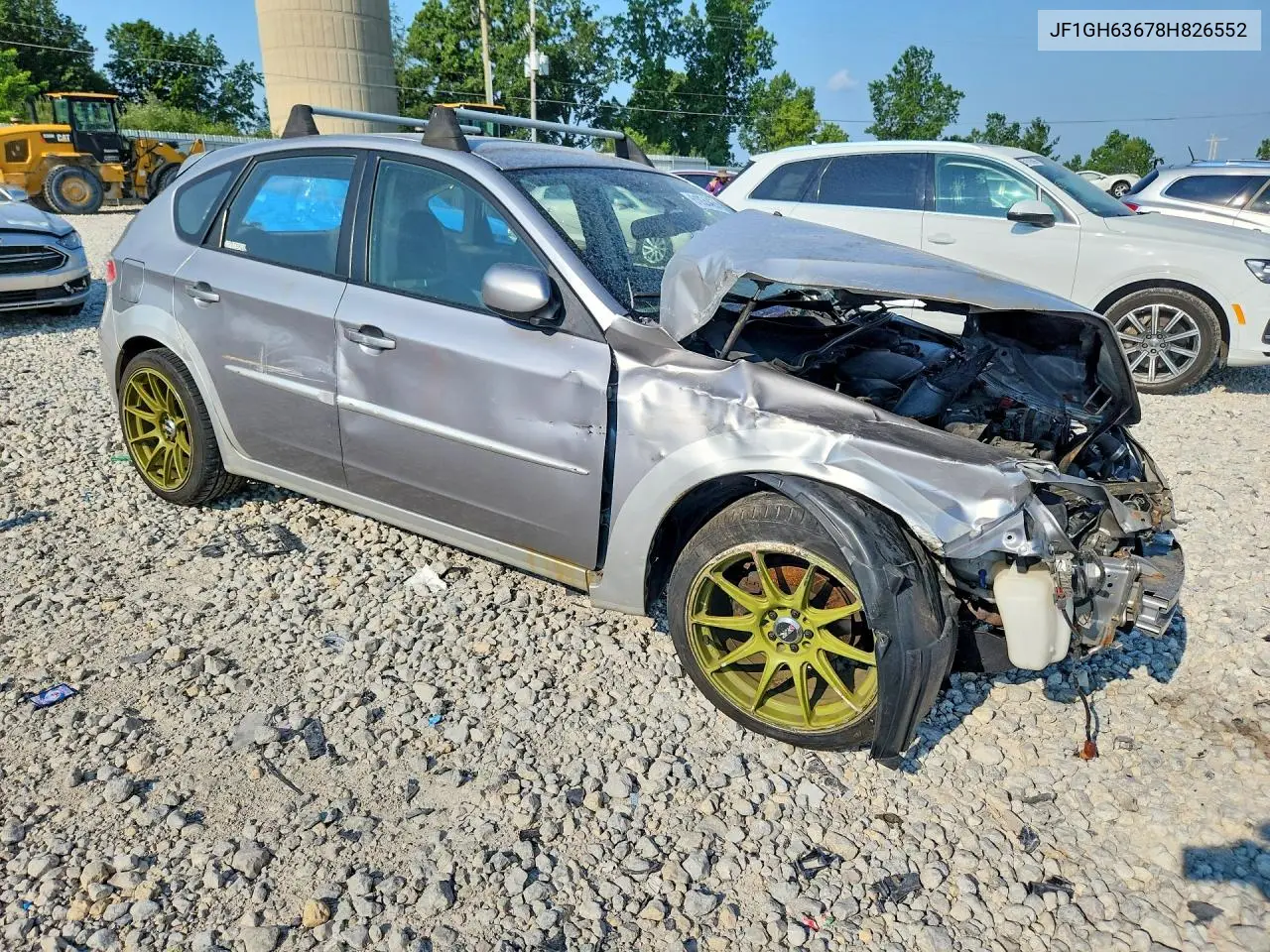 2008 Subaru Impreza Outback Sport VIN: JF1GH63678H826552 Lot: 61930426