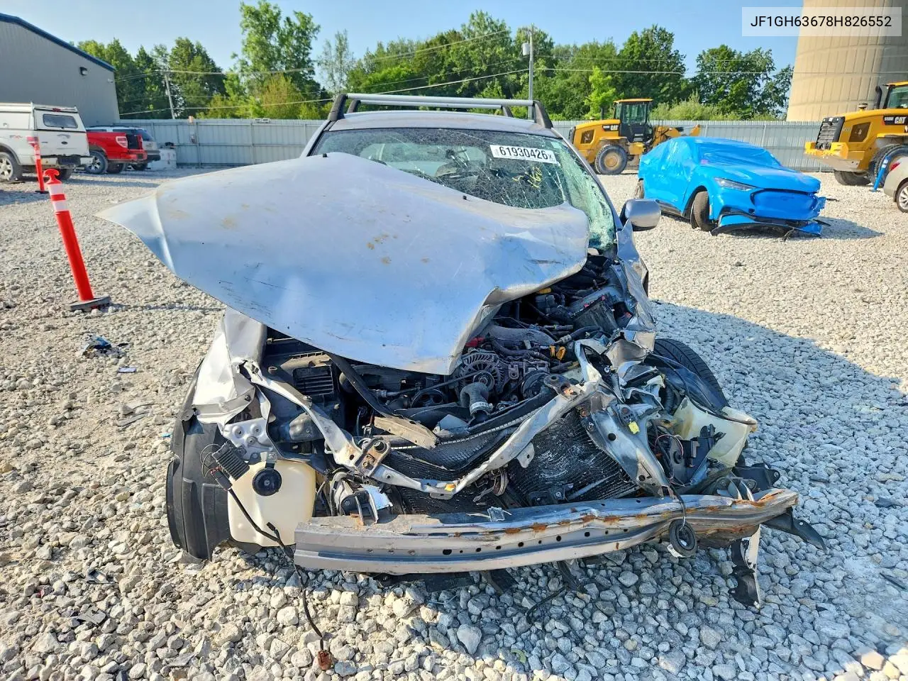 2008 Subaru Impreza Outback Sport VIN: JF1GH63678H826552 Lot: 61930426