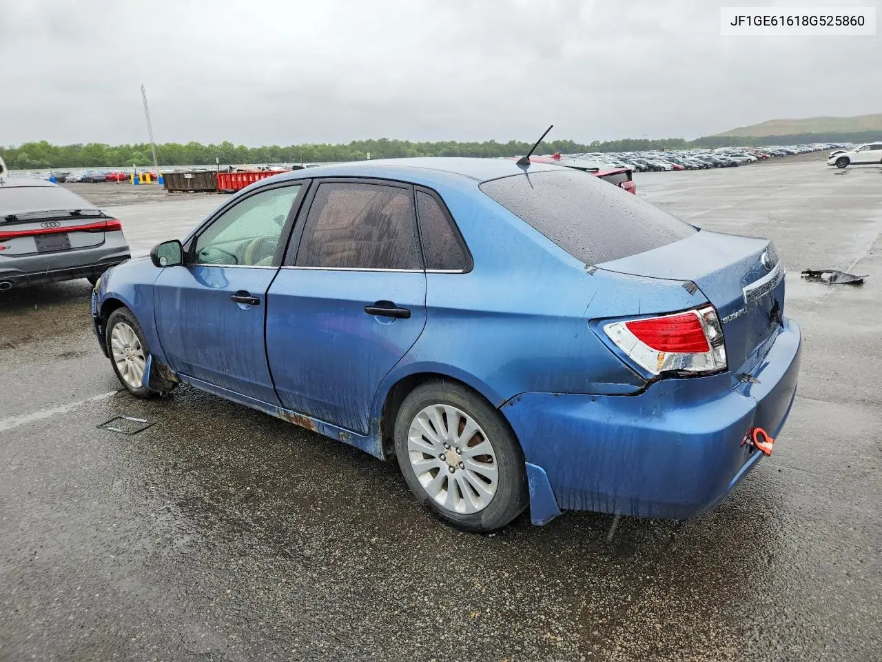 2008 Subaru Impreza 2.5I VIN: JF1GE61618G525860 Lot: 85609025