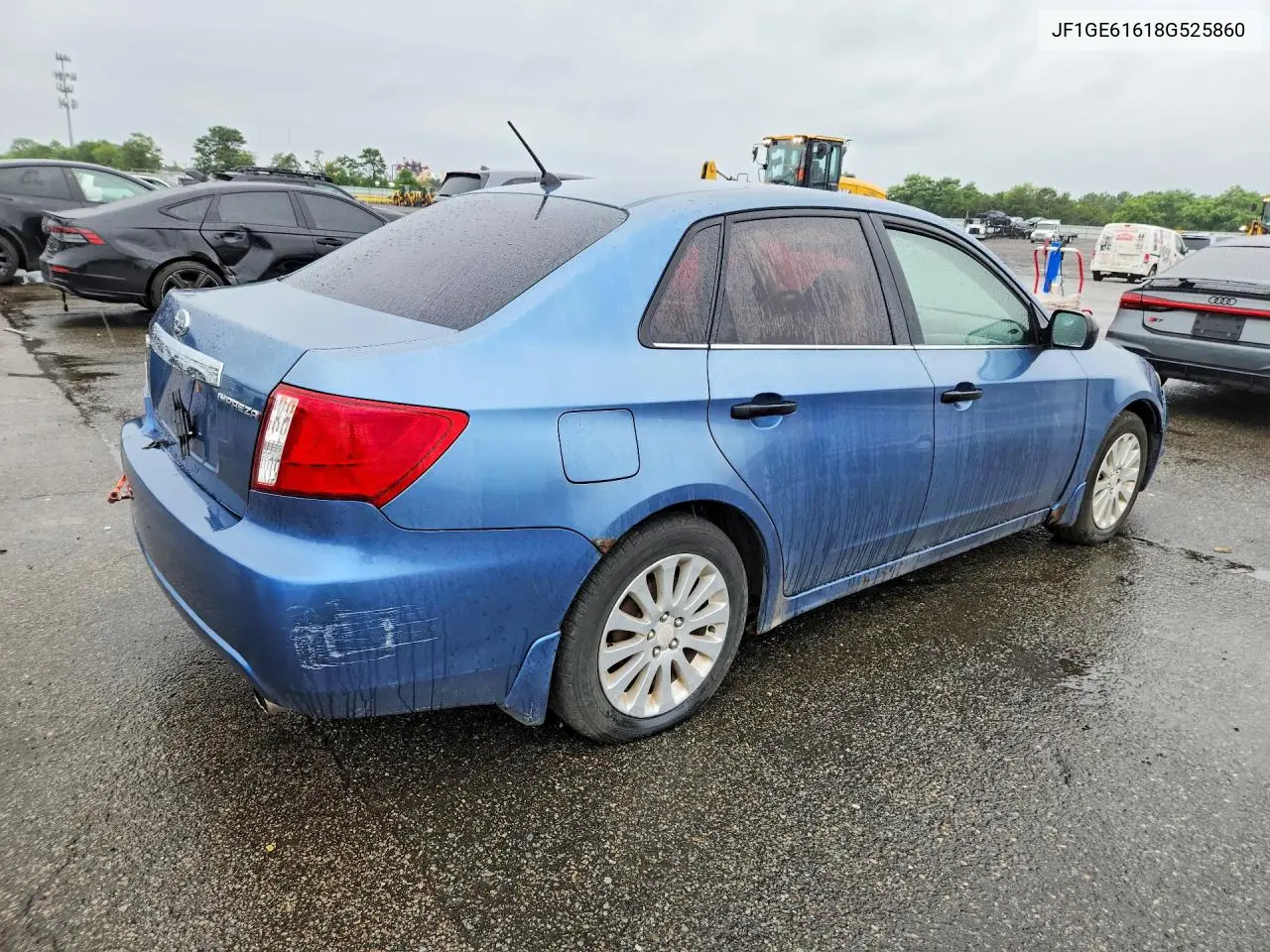 2008 Subaru Impreza 2.5I VIN: JF1GE61618G525860 Lot: 85609025