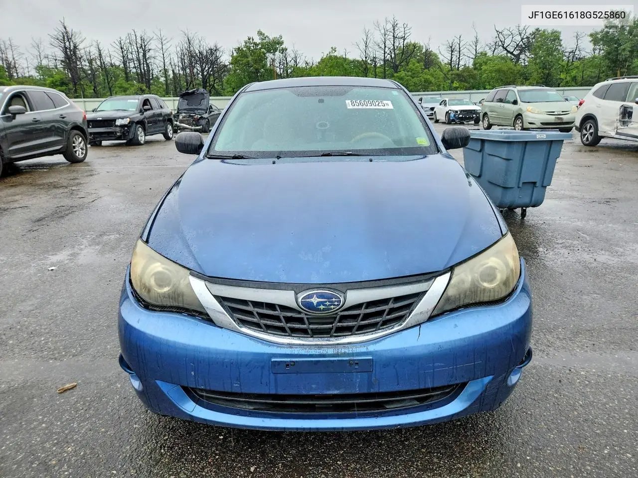2008 Subaru Impreza 2.5I VIN: JF1GE61618G525860 Lot: 85609025