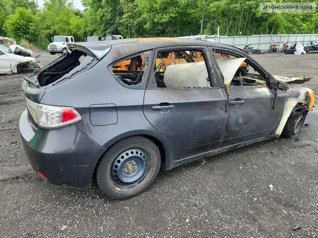 2009 Subaru Impreza 2.5I Premium VIN: JF1GH60669H816598 Lot: 58433746