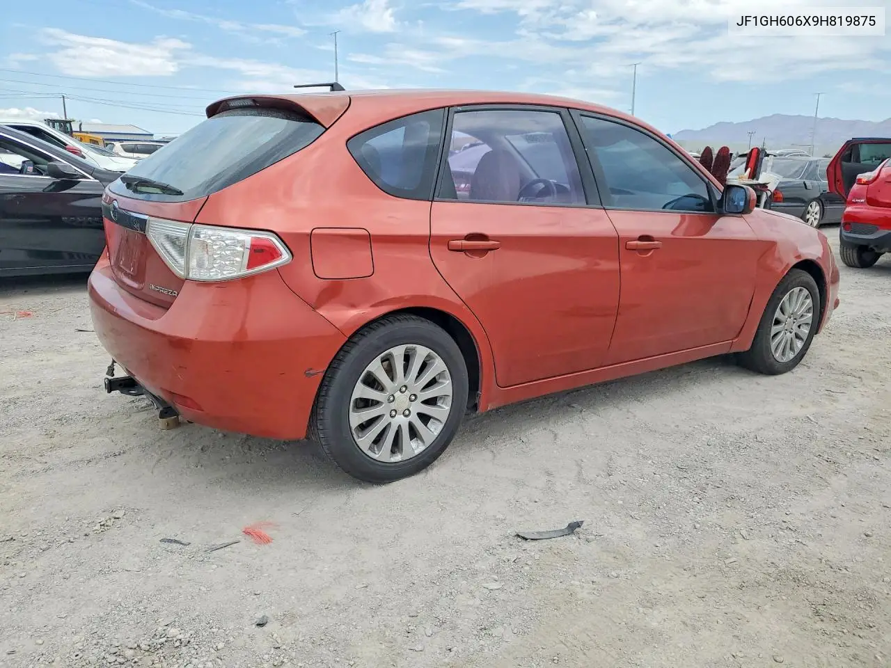 2009 Subaru Impreza 2.5I Premium VIN: JF1GH606X9H819875 Lot: 61081186