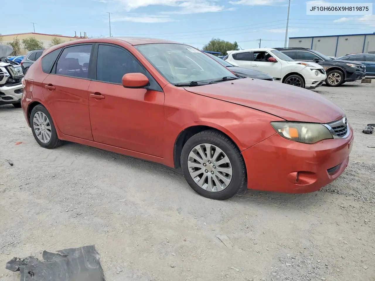 2009 Subaru Impreza 2.5I Premium VIN: JF1GH606X9H819875 Lot: 61081186