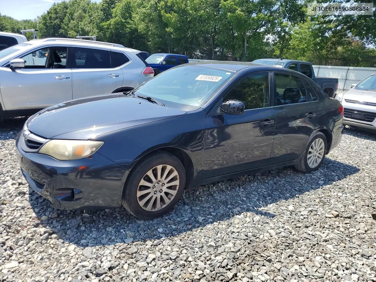 2009 Subaru Impreza 2.5I VIN: JF1GE61659G508884 Lot: 61559926