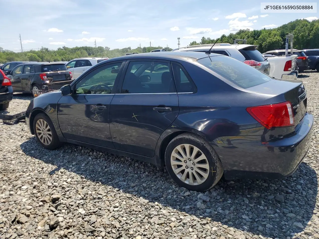 2009 Subaru Impreza 2.5I VIN: JF1GE61659G508884 Lot: 61559926