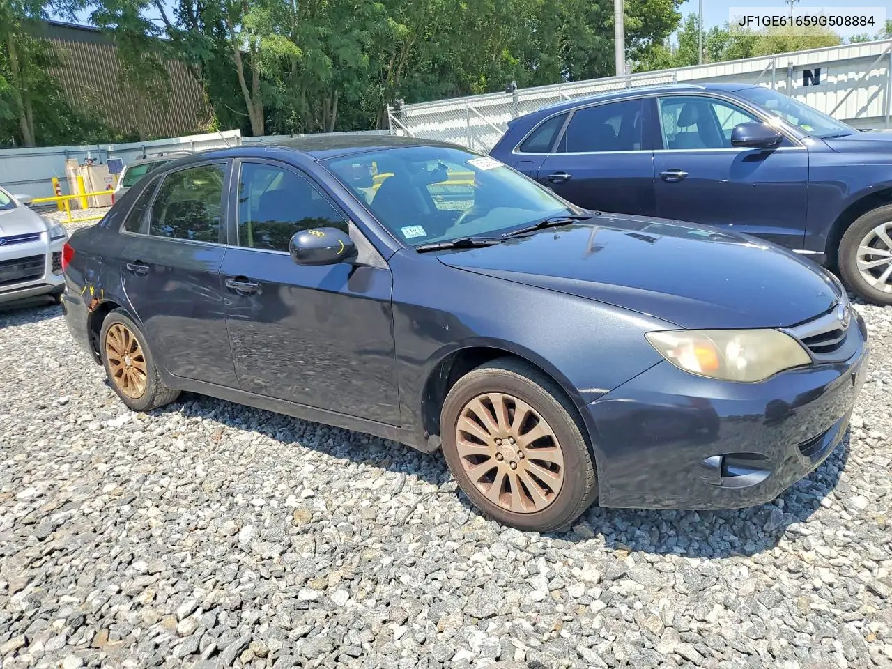 2009 Subaru Impreza 2.5I VIN: JF1GE61659G508884 Lot: 61559926