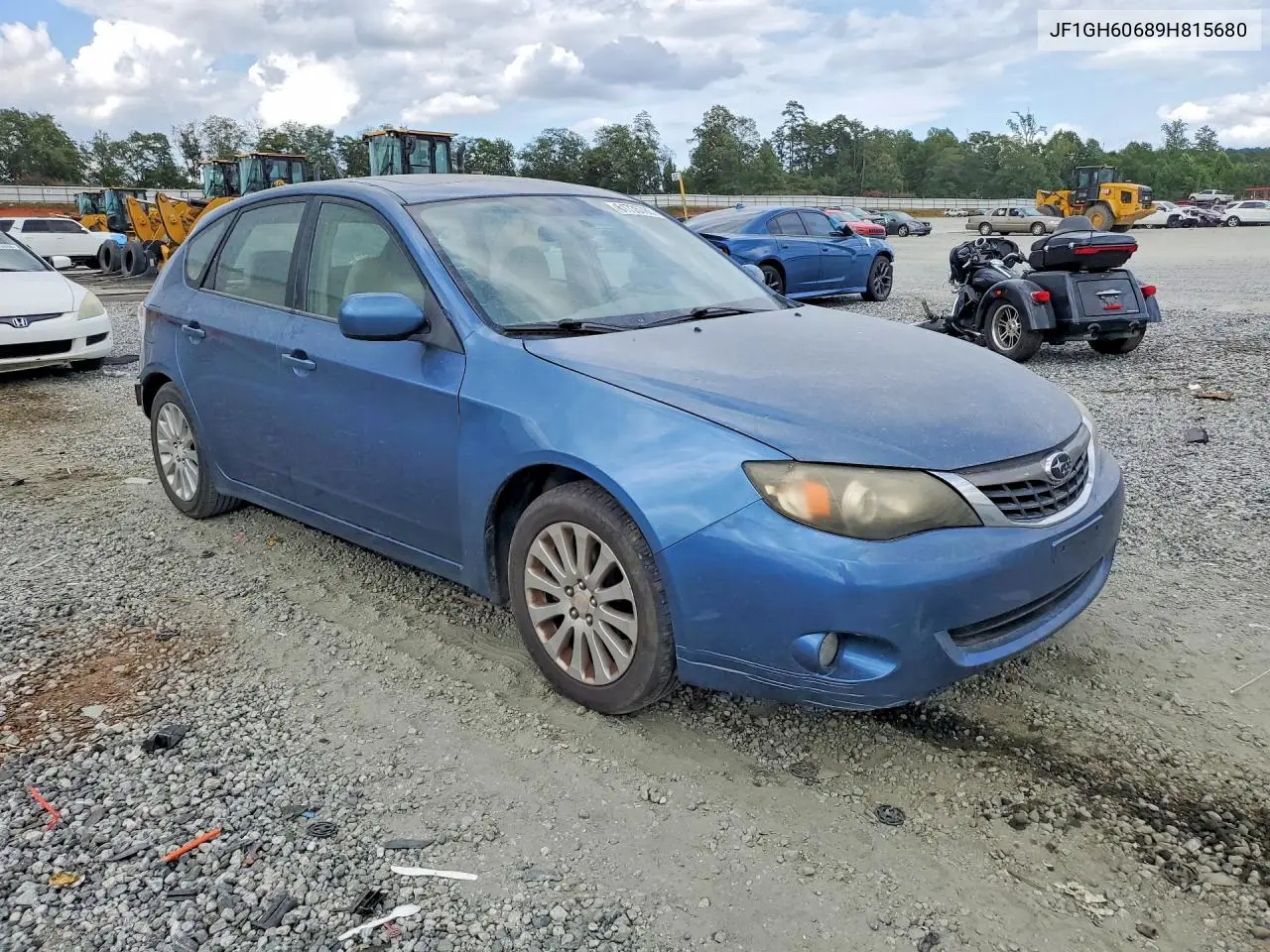 2009 Subaru Impreza 2.5I Premium VIN: JF1GH60689H815680 Lot: 61735766