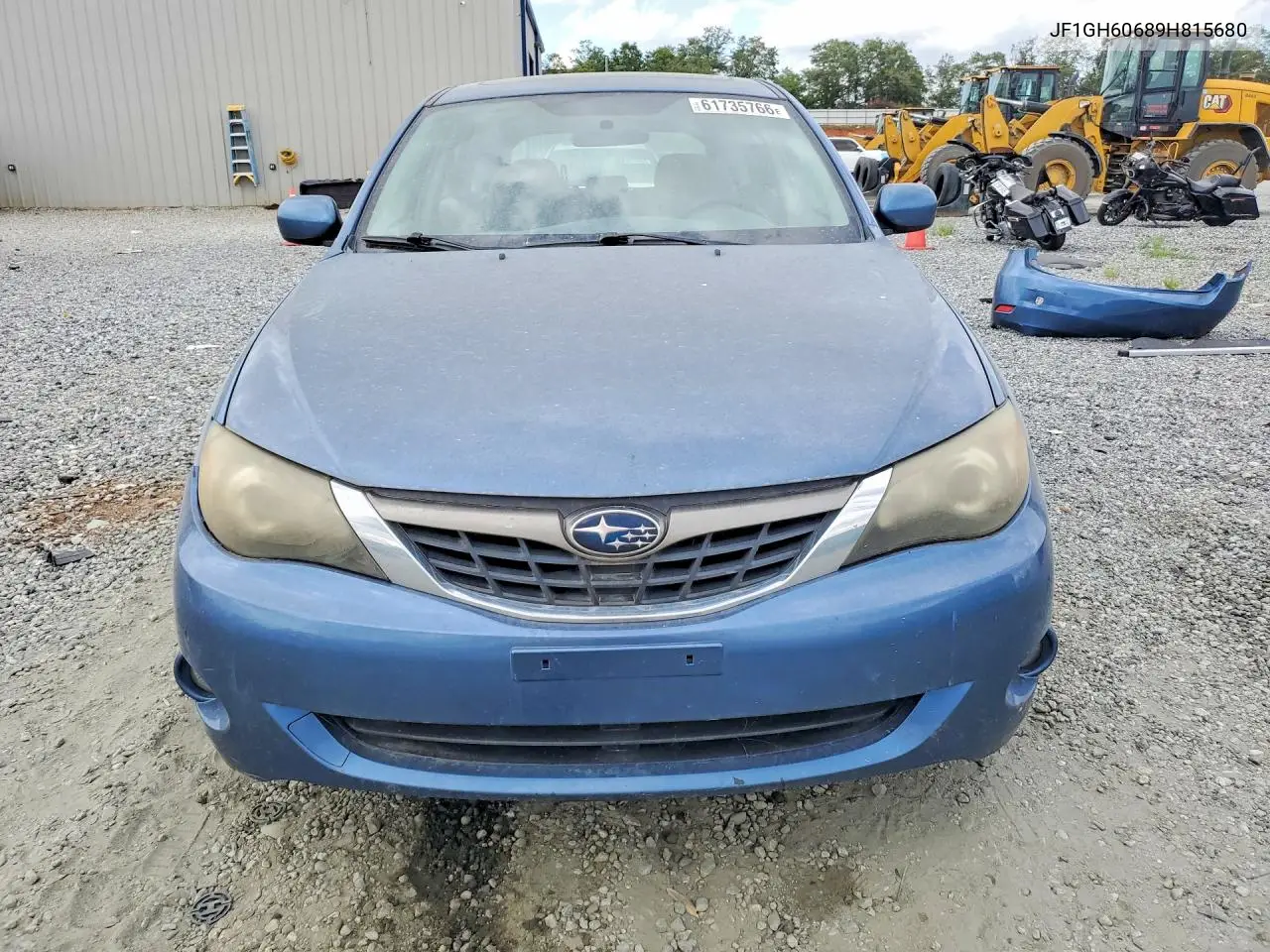 2009 Subaru Impreza 2.5I Premium VIN: JF1GH60689H815680 Lot: 61735766