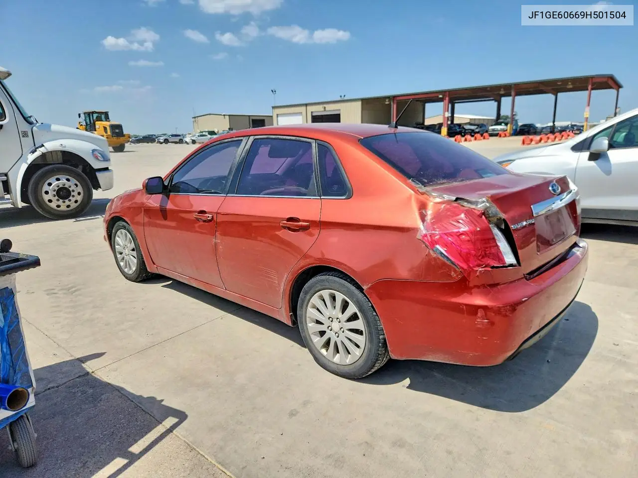 2009 Subaru Impreza 2.5I Premium VIN: JF1GE60669H501504 Lot: 62108346