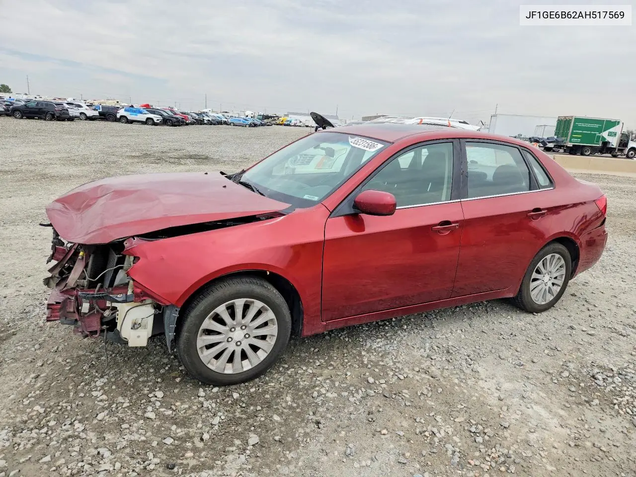 2010 Subaru Impreza 2.5I Premium VIN: JF1GE6B62AH517569 Lot: 55231586